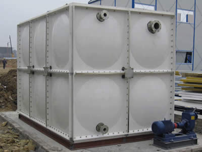 长海玻璃钢保温水箱